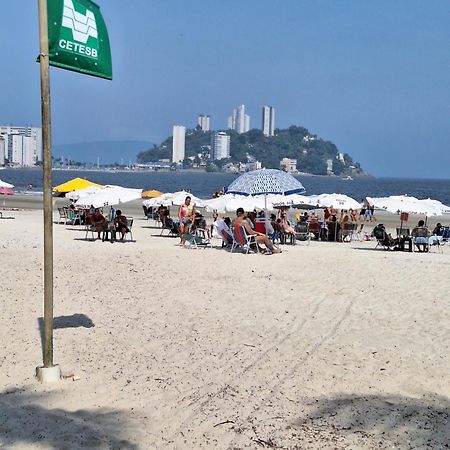 Appartamento Pé na areia Gonzaguinha São Vicente Esterno foto